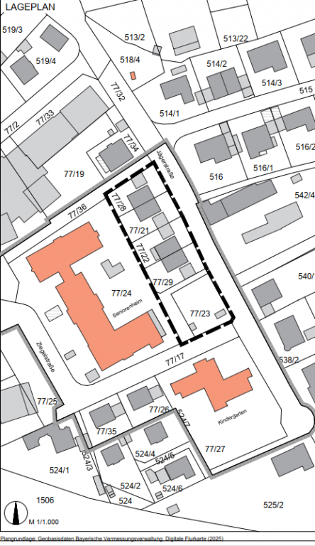 Lageplan Geltungsbereich Teilaufhebung Lageplan Geltungsbereich Teilaufhebung