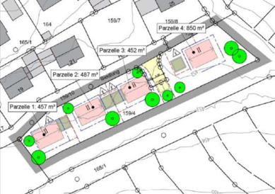Lageplan Grundstücke Larsbach Lageplan Grundstücke Larsbach